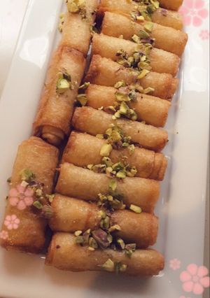 صورة لوصفة زنود الست بالرقاق
