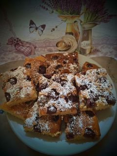 Meggyes - diós kevert süti vajas tésztából 🍒☕️🫖🥧 recept fotója