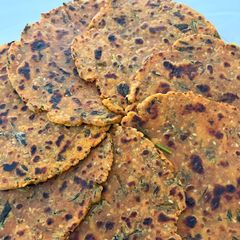 A picture of Oats & Jowar Methi Thepla.