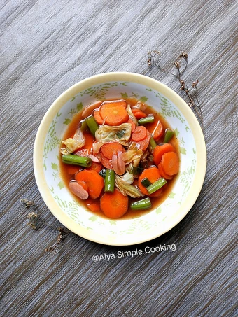 Easy Steps to Prepare CapCay Saus Teriyaki Simple (Bahan Seadanya) the So Delicious Makes you drool