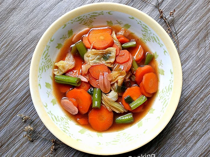 Easy Steps to Prepare Recipes CapCay Saus Teriyaki Simple (Bahan Seadanya) the Perfect So Delicious.