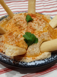 Una foto de Hummus fácil 👳
