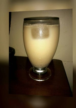 A picture of Apple and Oat Smoothie for Diabetics.