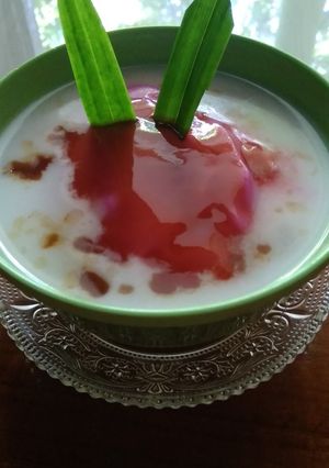 Foto resep Bubur sum-sum buah naga