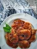 Rendang udang