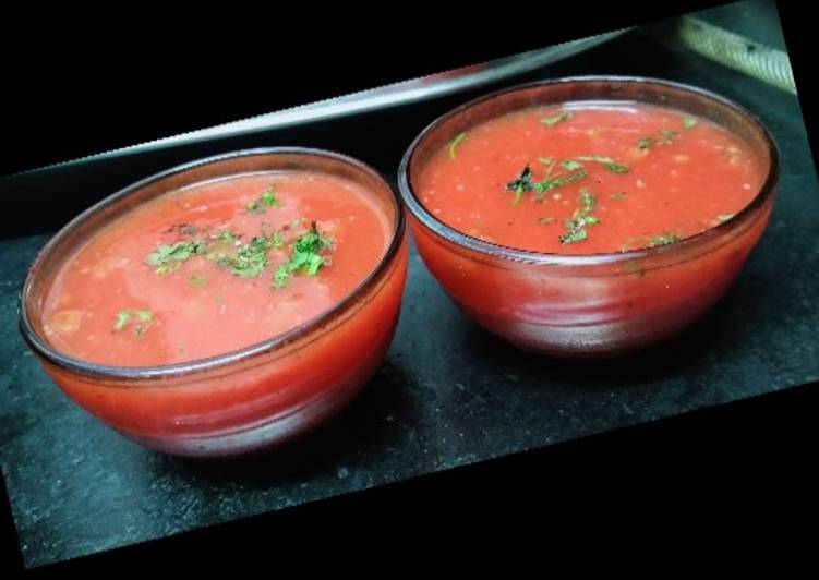 Recipe of Any-night-of-the-week Boil🍅 tomato soup🍅