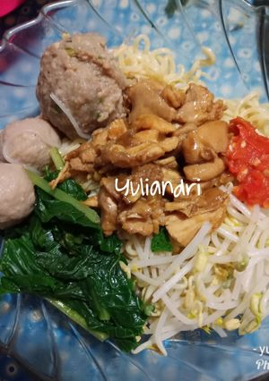 Foto resep Mie ayam sederhana no msg