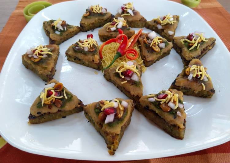 Healthy bites with dabeli topping