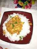 Wali mweupe na mchuzi wa ukwaju# thecostalfoodchallenge