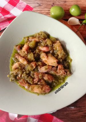 Foto resep Sambal Cabe Ijo Cumi Asin
