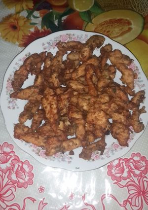 صورة لوصفة فاهيتا الدجاج المقرمشه