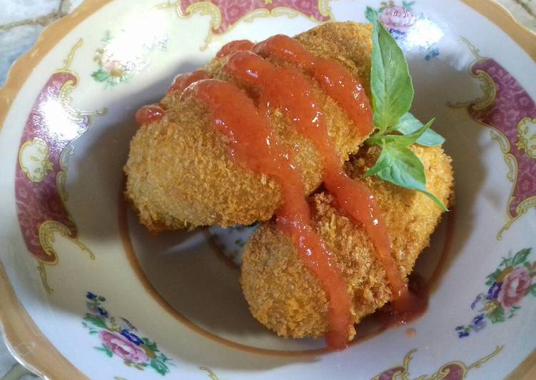 Resep Kroket Tempe Isi Sayur Ayam oleh Wahyu Faddila Cookpad