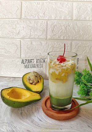 Foto resep Alpukat Kocok Matcha Keju