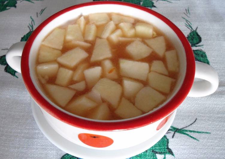 Gazpacho con manzana