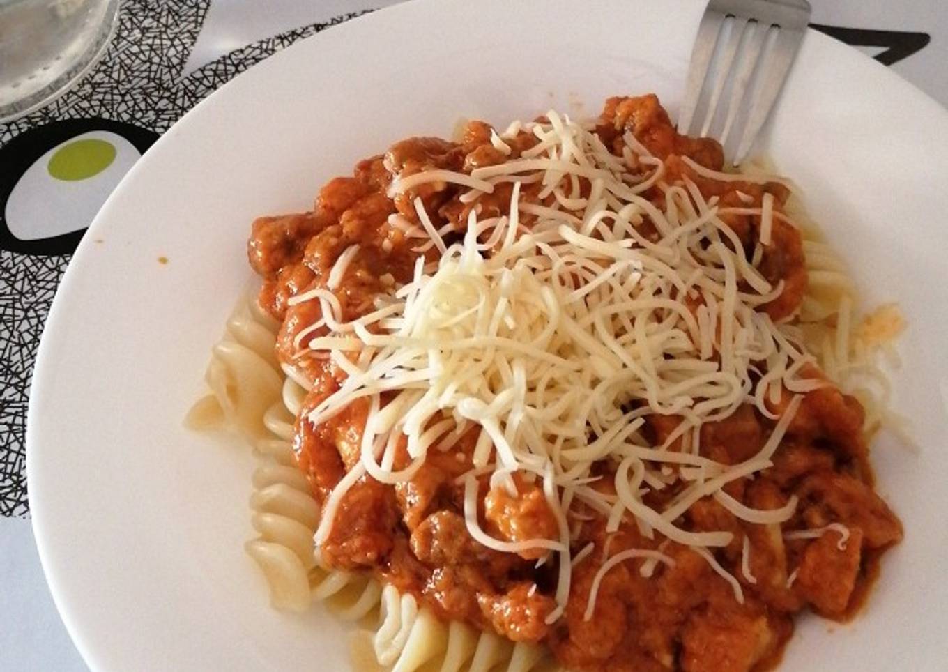 Pasta con tomate
