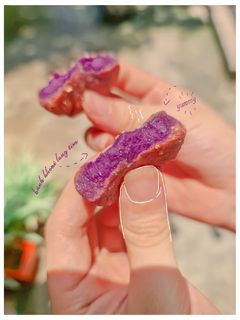 Hình của món Bánh khoai lang tím.