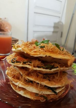 Foto resep Bihun Goreng Pedas (topping kerupuk kuah)