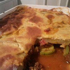 Moussaka A picture of Moussaka.