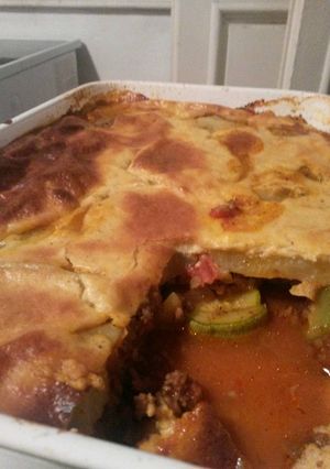 A picture of Moussaka.