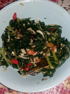 Foto resep Tumis daun pepaya teri no msg