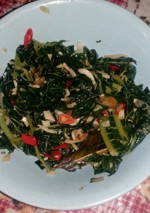 Foto resep Tumis daun pepaya teri no msg