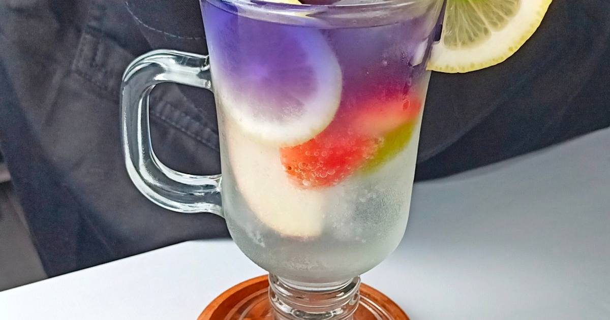 Resep Sparkling Tutti Frutti Oleh Febriyana Ig Febbriyana Cookpad