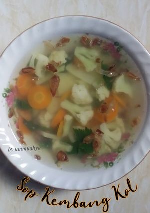 Foto resep 1. Sop Kembang Kol (kesukaan anak,simpel&praktis)