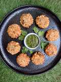 Sabudana and Water Chestnut Flour Fritters