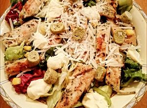 Φωτογραφία της συνταγής Ceasar's salad 🥗 - Η σαλάτα του Καίσαρα