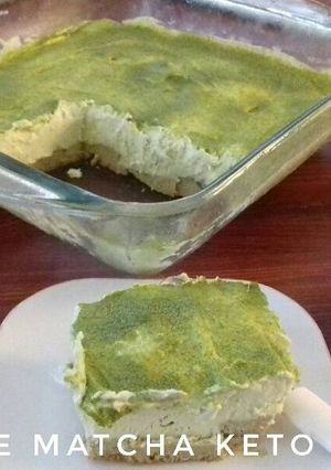 Foto resep Cheesecake Matcha #KETO_CP_Matcha