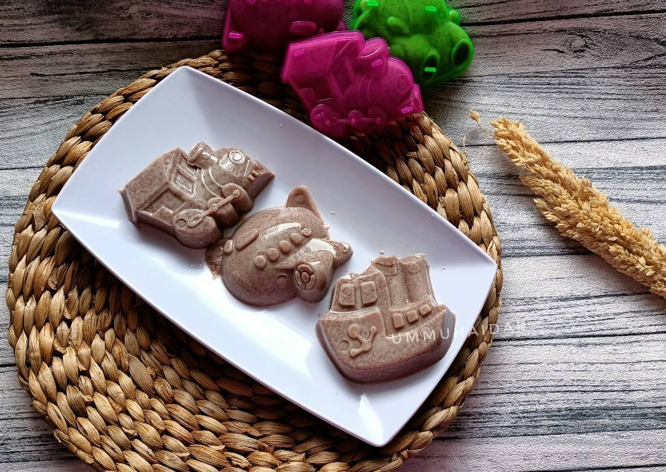 Agar agar coklat