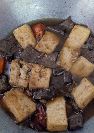 Foto resep Semur Hati Sapi dan Tahu