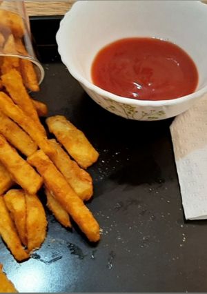 A picture of Masala FingerChips.