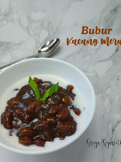 Foto resep Bubur Kacang Merah