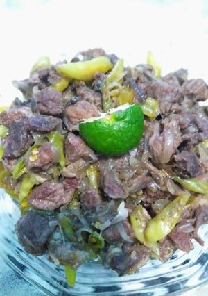 Foto resep Tumis daging cabe ijo