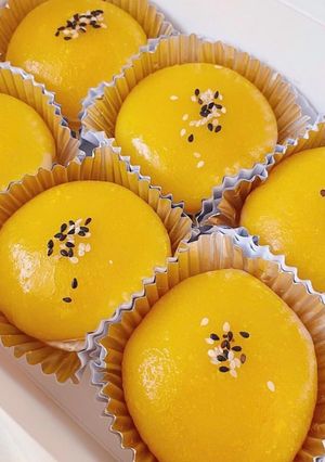 Hình của món Lava trứng muối.