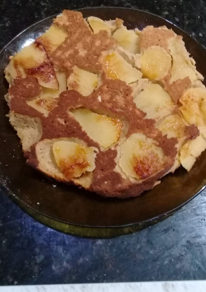 Una foto de Torta de manzana saludable