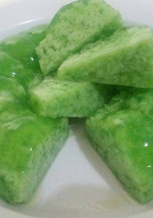 Foto resep Puding Lumut Praktis dan Hemat