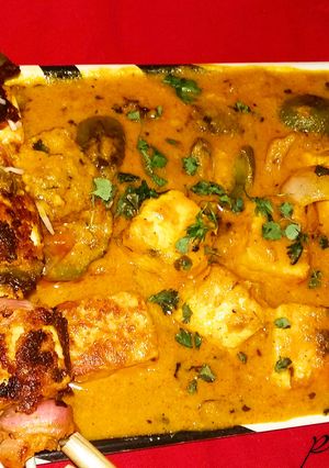 A picture of Paneer Tikka Masala.