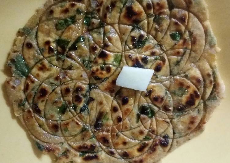 Palak paratha