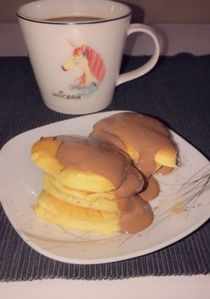 صورة لوصفة بان كيك كيتو