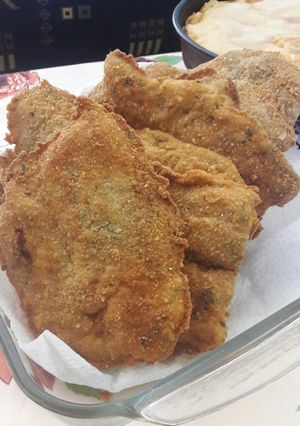 Una foto de Milanesas de Merluza