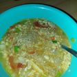 Sup telur enoki tomat