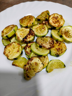 Una foto de Calabacín en airfryer