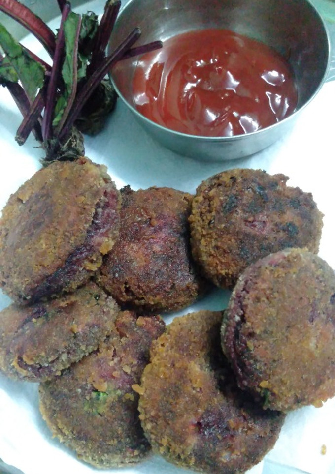 பீட்ரூட் கட்லட் செய்முறை முக்கிய புகைப்படம்
