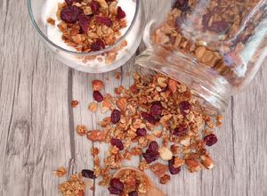 Una foto de Granola casera saludable