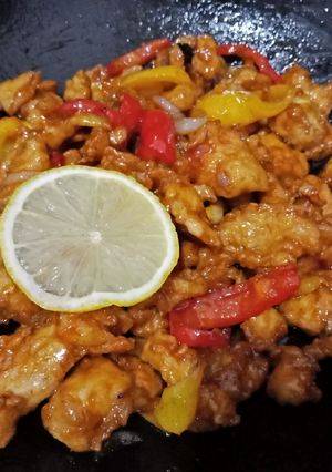 Foto resep Kulit ayam madu lemon