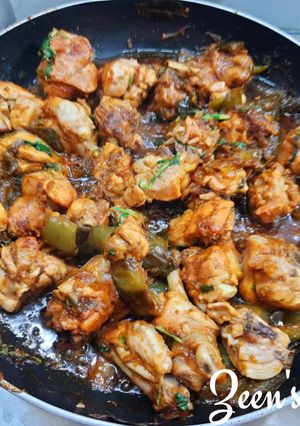 A picture of Tawa Capsicum Chicken.