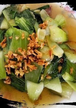 Foto resep Pakchoi siram bawang