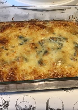 Une photo de Gratin de blettes aux deux fromages